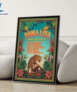 Vana Liya Summer Soul Tour 2026 Poster