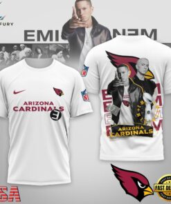 Arizona Cardinals NFL Eminem 3D T-Shirt