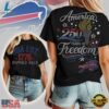 NFL Buffalo Bills 250 Years Independence Day 2026 Women T Shirt 3 Buffalo Bills NFL 250 Years Independence Day Rhinestone Dot Unisex 3D Shirt