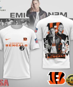 Cincinnati Bengals NFL Eminem 3D T-Shirt