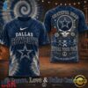 Dallas Cowboys NFL Peace Love Greateful Dead Special New 3D Shirt