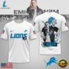 Detroit Lions NFL Eminem 3D T-Shirt