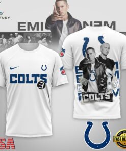Indianapolis Colts NFL Eminem 3D T-Shirt