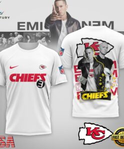 Kansas City Chiefs NFL Eminem 3D T-Shirt