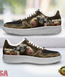 New Orleans Saints Air Force 1 Shoes For Fans