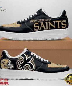 New Orleans Saints Football Nike Air Force 1 Shoes