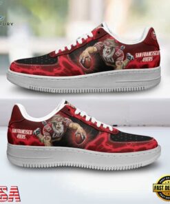 San Francisco 49ers Air Force 1 Shoes For Fans