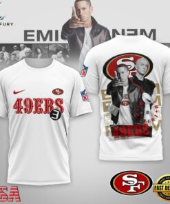 San Francisco 49ers NFL Eminem 3D T-Shirt