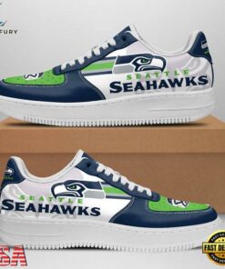 Seattle Seahawks Football Air Force 1 Shoes For Fans