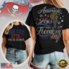 Tampa Bay Buccaneers NFL 250 Years Independence Day Rhinestone Dot Unisex 3D Shirt