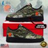 Custom Name Cleveland Browns NFL US Army Air Force 1 Shoes For Fans