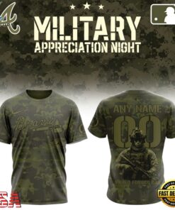 MLB Atlanta Braves Military Appreciation Month T Shirt, Hoodie, Sweatshirt