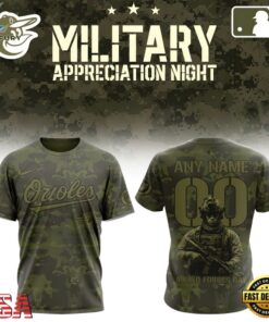 MLB Baltimore Orioles Military Appreciation Month T Shirt, Hoodie, Sweatshirt