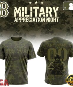 MLB Boston Red Sox Military Appreciation Month T Shirt, Hoodie, Sweatshirt