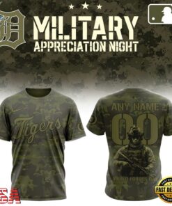 MLB Detroit Tigers Military Appreciation Month T Shirt, Hoodie, Sweatshirt