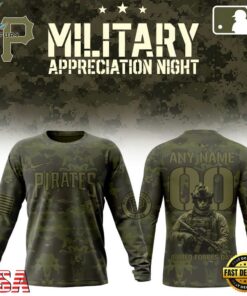 MLB Pittsburgh Pirates Military Appreciation Month T Shirt, Hoodie, Sweatshirt