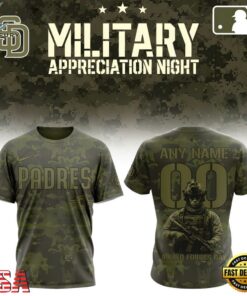 MLB San Diego Padres Military Appreciation Month T Shirt, Hoodie, Sweatshirt