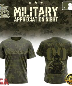 MLB St. Louis Cardinals Military Appreciation Month T Shirt, Hoodie, Sweatshirt