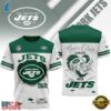 New York Jets NHL Girl Heart & Helmet 3D T-Shirt For Fans