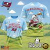 Tampa Bay Buccaneers NFL Snoopy New 2026 All Over Print T Shirt 2 Tampa Bay Buccaneers NFL Snoopy Touchdown 3D T-Shirt