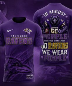 August We Wear Purple Awareness Shirt