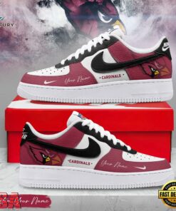 Custom Name Arizona Cardinals NFL Victory Pride Air Force 1 Shoes