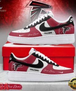 Custom Name Atlanta Falcons NFL Victory Pride Air Force 1 Shoes