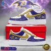 Custom Name Baltimore Ravens NFL Victory Pride Air Force 1 Shoes