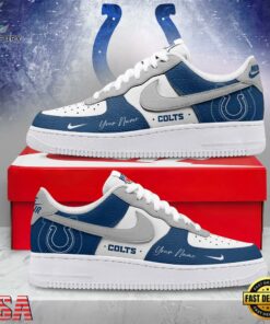 Custom Name Indianapolis Colts NFL Victory Pride Air Force 1 Shoes