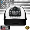 Custom Name Las Vegas Raiders NFL Graffiti Team Baseball Cap 3 Custom Name Las Vegas Raiders NFL Graffiti Team Baseball Cap