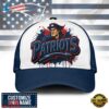 Custom Name New England Patriots NFL Graffiti Team Baseball Cap