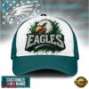 Custom Name Philadelphia Eagles NFL Graffiti Team Baseball Cap