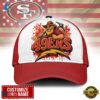 Custom Name San Francisco 49ers NFL Graffiti Team Baseball Cap 2 Custom Name San Francisco 49ers NFL Graffiti Team Baseball Cap
