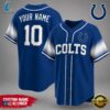 Indianapolis Colts NFL New 2026 Version Custom Name Number Baseball Jersey 2 Indianapolis Colts NFL Team Pride Baseball Jersey