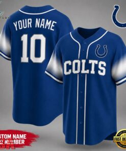 Indianapolis Colts NFL Team Pride Baseball Jersey