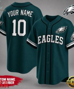 Philadelphia Eagles NFL Team Pride Baseball Jersey