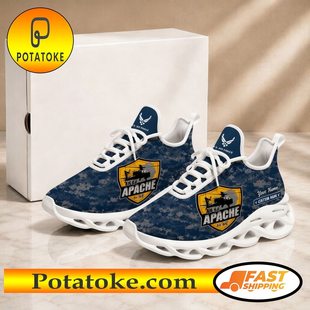 Custom AH-64 Apache Basketball Shoes 2 Custom AH-64 Apache Basketball Shoes Custom AH 64 Apache Basketball Shoes box | https://lavafury.com