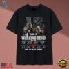 16 Years Of The Walking Dead 2010 2026 Signatures Cast T Shirt, Music 2D Graphic Tee 16 Years OF The Walking Dead 2010 2026 Signatures Cast T Shirt