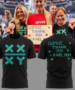 Sophie Cunningham Indiana Fever Thank You Sophie For Speaking Up For Girls Limited Edition 3D Shirt , New Design Trend 3D Shirt Sophie Cunningham Indiana Fever Thank You Sophie For Speaking UP For Girls Limited Edition 3D Shirt