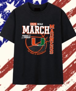 Miami Hurricanes 2026 Ncaa Mens Basketball March Madness The Road To Indianapolis Premium T Shirt , Trendy 2D Print Shirt Miami Hurricanes 2026 Ncaa Mens Basketball March Madness The Road TO Indianapolis Premium T Shirt