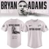Bryan Adams Roll With The Punches Tour 2026 27 Limited Edition Signature Baseball Jersey, Music Artist Baseball Jersey Bryan Adams Roll With The Punches Tour 2026 27 Limited Edition Signature Baseball Jersey