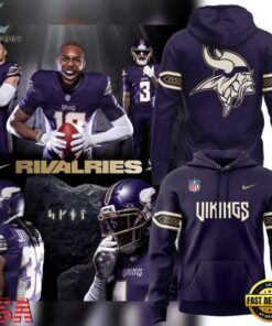2026 Rivalries Uniforms Minnesota Vikings Hoodie, Viral 3D Graphic Tee 2026 Rivalries Uniforms Minnesota Vikings Hoodie