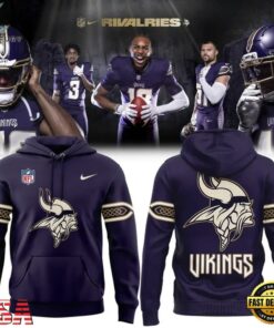 2026 Rivalries Uniforms Minnesota Vikings Limited Edition Hoodie Shirt, Viral 3D Graphic Tee 2026 Rivalries Uniforms Minnesota Vikings Limited Edition Hoodie Shirt