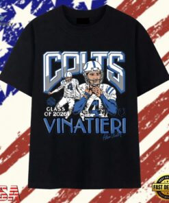 Adam Vinatieri Colts Class of 2026 Homage T Shirt , Trendy 2D Print Shirt Adam Vinatieri Colts Class OF 2026 Homage T Shirt