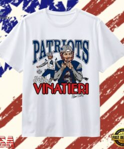 Adam Vinatieri Patriots Class of 2026 Homage T Shirt , Trendy 2D Print Shirt Adam Vinatieri Patriots Class OF 2026 Homage T Shirt