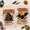 Aerosmith Dream On Scream On Fright Night 3D Shirt, Trending Music 3D Tee Aerosmith Dream ON Scream ON Fright Night 3D Shirt