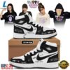 Aespa x BAPE Signed 2026 Limited Edition Black Air Jordan 1 Shoes , Music Shoes Aespa X Bape Signed 2026 Limited Edition Black Air Jordan 1 Shoes
