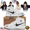 Aespa x BAPE Signed 2026 Limited Edition White Air Jordan 1 Shoes , Music Shoes Aespa X Bape Signed 2026 Limited Edition White Air Jordan 1 Shoes