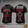 Alabama Crimson Tide NCAA Jesus Won New Design 3D Shirt , NCAA 3D Graphic Tee 2 Alabama Crimson Tide NCAA Jesus Won New Design 3D Shirt , NCAA 3D Graphic Tee Alabama Crimson Tide Ncaa Jesus Won New Design 3D Shirt