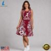 Alabama Crimson Tide NCAA Sporty Floral Elegance Women’s Sleeveless Dress, NCAA Women Summer Dress Alabama Crimson Tide Ncaa Sporty Floral Elegance Women S Sleeveless Dress